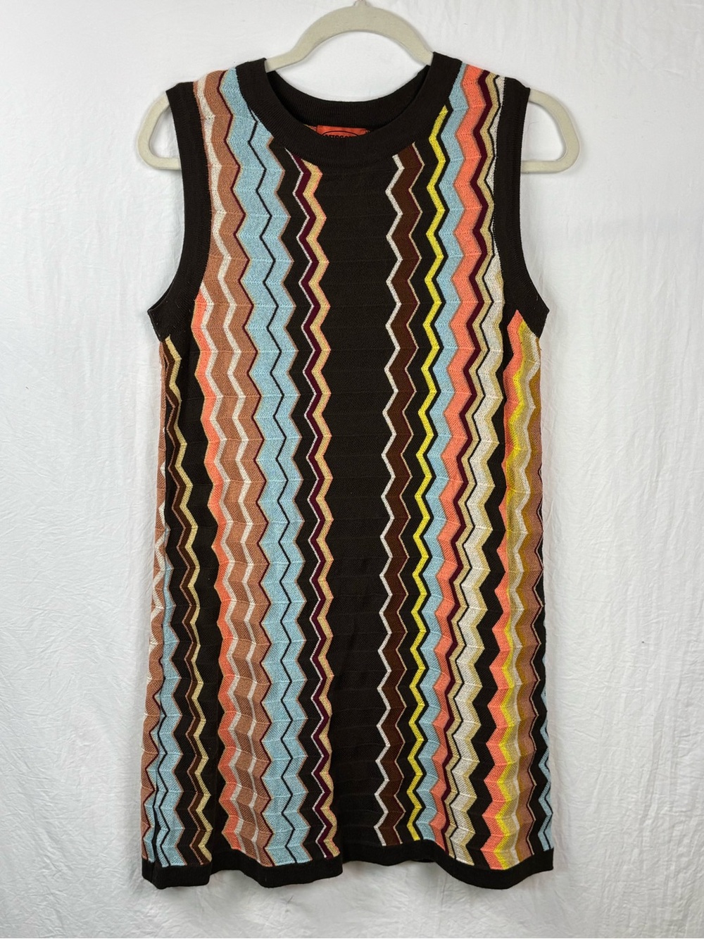 Missoni For Target women’s Large zigzag sleeveless dress
